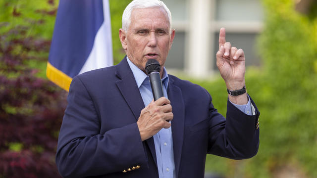 Former Vice President Mike Pence Visits Iowa 