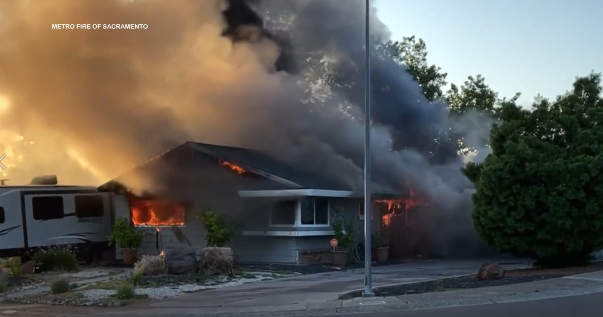 Resident arrested after Citrus Heights house fire that left 1 firefighter hurt