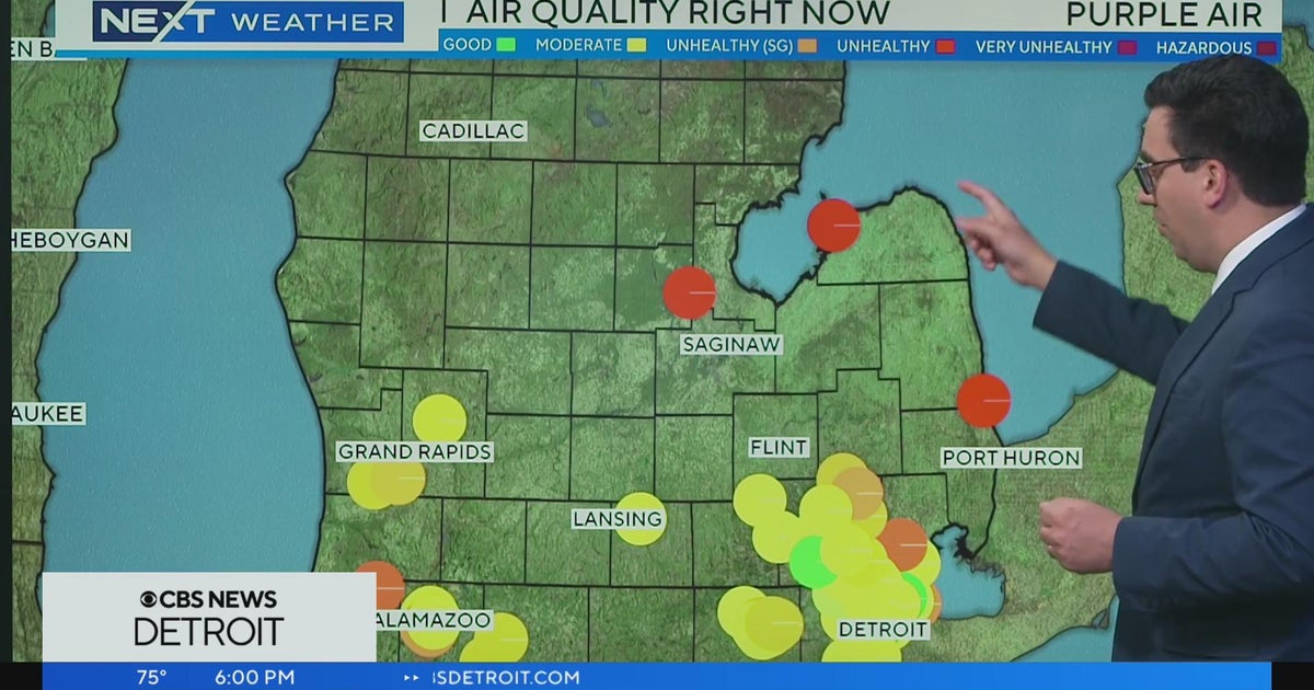 Weather statement issued for declining air quality - CBS Detroit