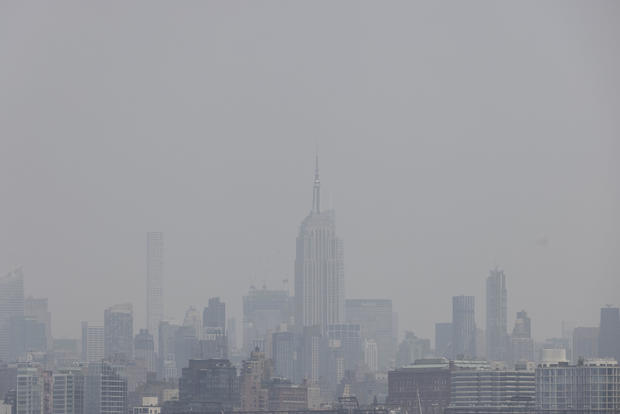 NYC Is Bathed In Smoke From Canadian Wildfires 