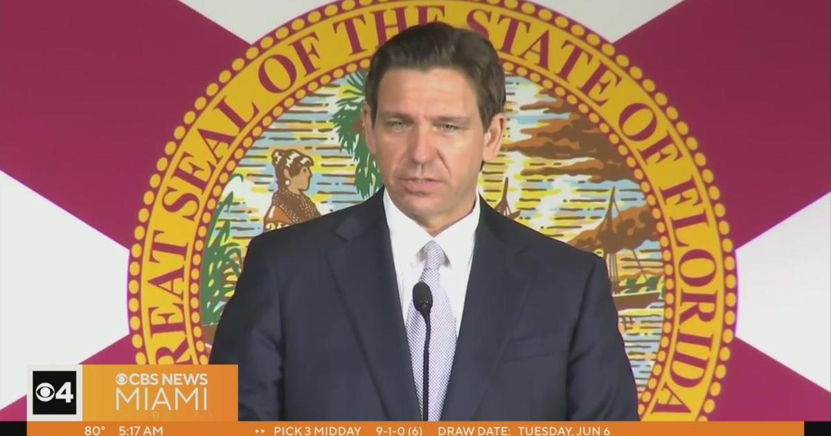 Gov. DeSantis Signs Off On Digital Bill Of Rights - CBS Miami