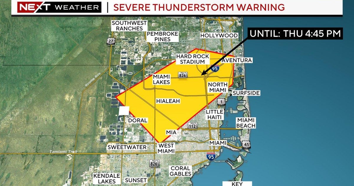South Florida weather: Afternoon storms may bring heavy downpours
