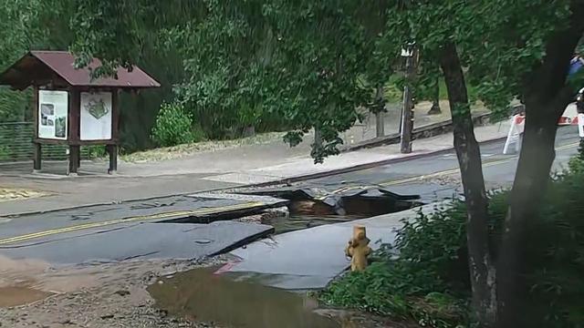 Flooding in Auburn caused by a water main break; commute impacted 