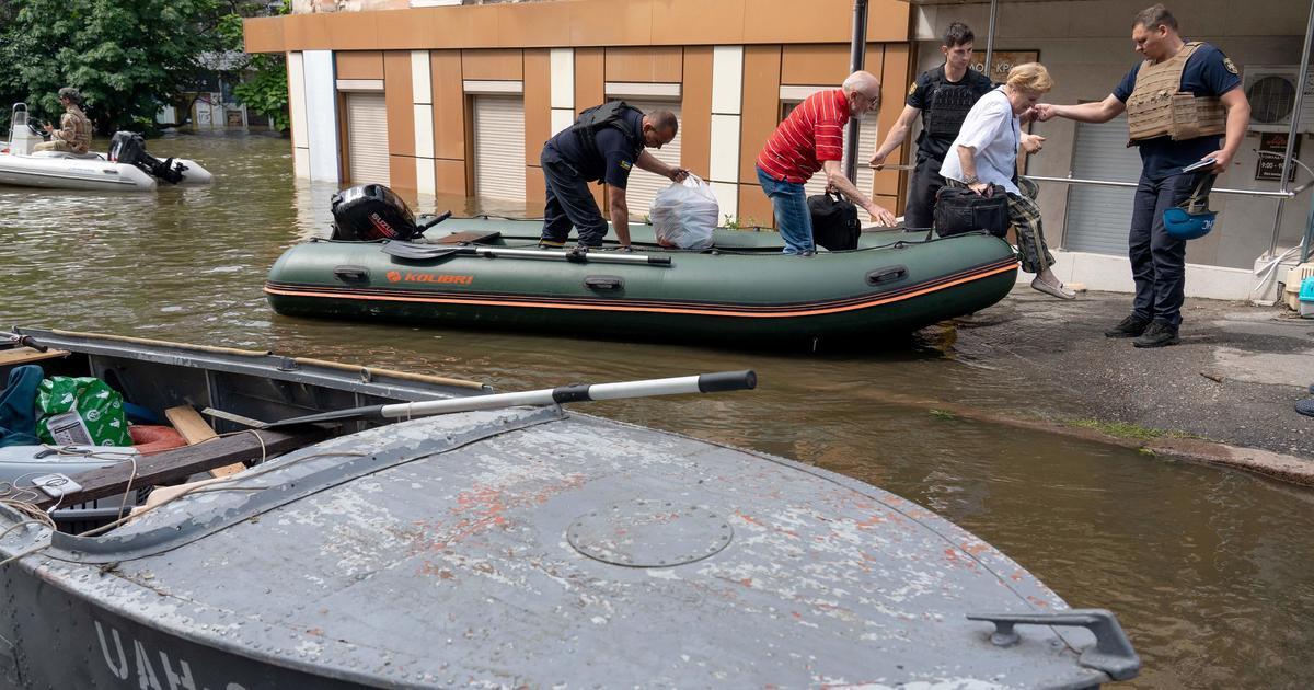 Ukraine calls for international rescue of civilians as dam attack in Russia-occupied Kherson floods region