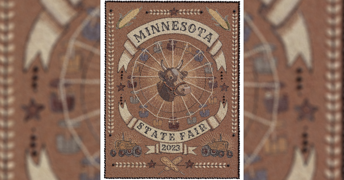 Minnesota State Fair Unveils 2023 Commemorative Art By Crop Artist Liz ...