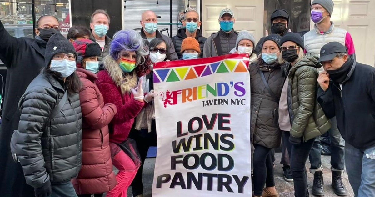 Love Wins Food Pantry, Queens Center for Gay Seniors helping the LGBTQ+