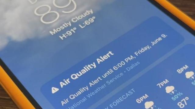 'It takes more out of you': Pollution brings unhealthy air quality to North Texas 