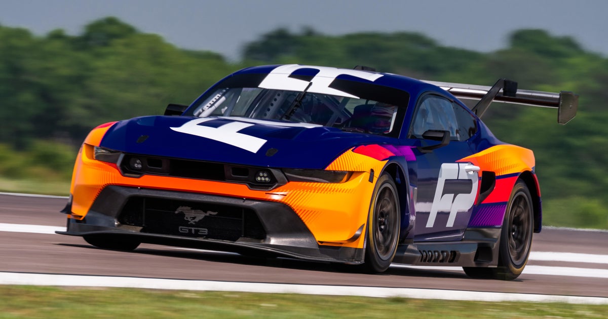 Ford unveils new Mustang GT3 at Le Mans - Vimarsana News