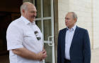 Russian President Vladimir Putin meets with Belarusian President Alexander Lukashenko in Sochi 