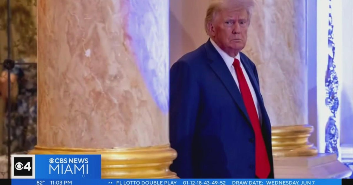 Trump to appear in Miami federal court on Tuesday - CBS Miami