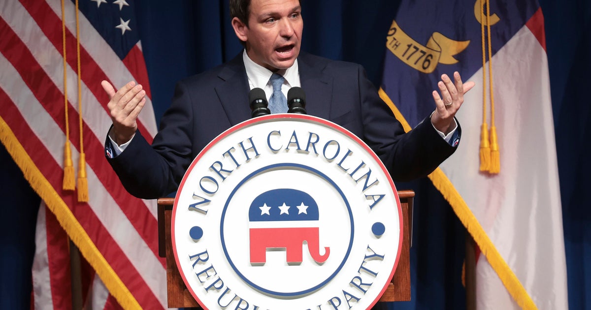 Florida Gov. Ron DeSantis indirectly condemns Trump indictment on campaign trail