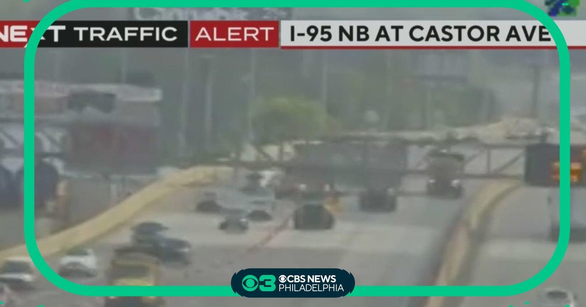 Traffic around Philadelphia after I-95 collapse - CBS Philadelphia