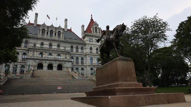The New York State Capitol is seen on August 11, 2021 in Albany, New York. 
