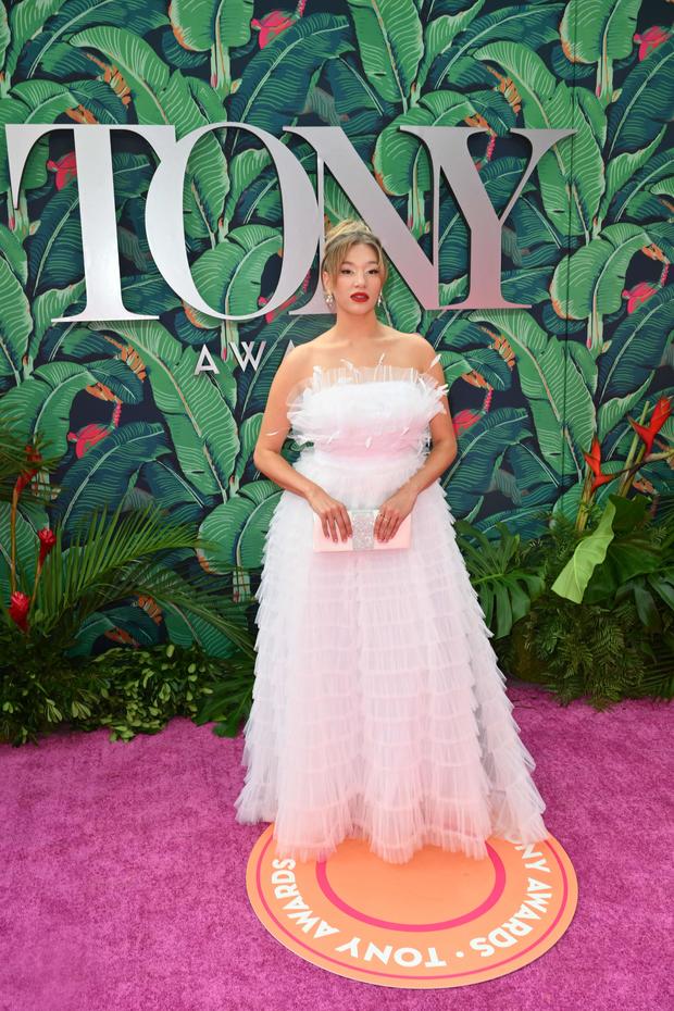 US influencer Jess Val Ortiz arrives for the 76th Tony Awards at the United Palace in New York City on June 11, 2023. 