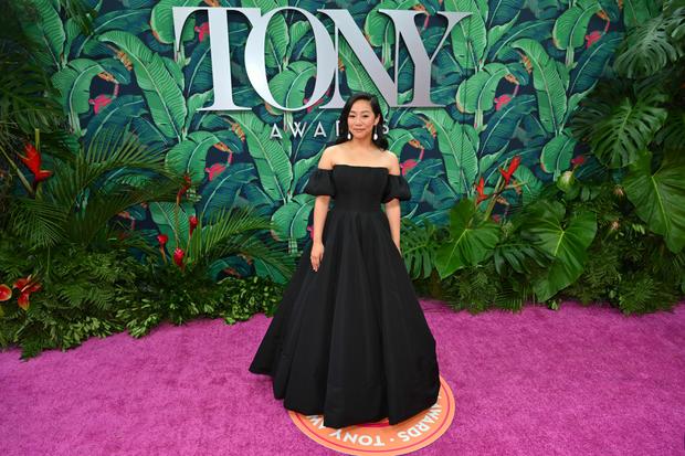US actress Stephanie Hsu arrives for the 76th Tony Awards at the United Palace in New York City on June 11, 2023. 