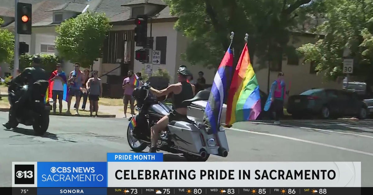 Pride March takes streets of dowtown Sacramento - CBS Sacramento