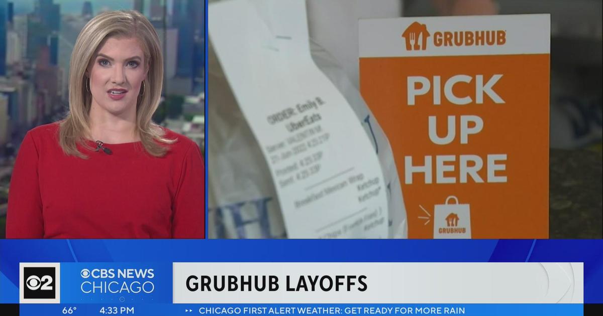 Grubhub announces 400 layoffs CBS Chicago