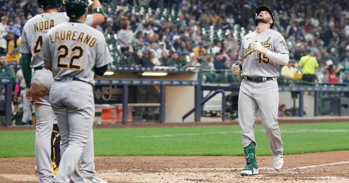 Athletics complete their first series sweep with 8-6 victory over Brewers - Vimarsana News