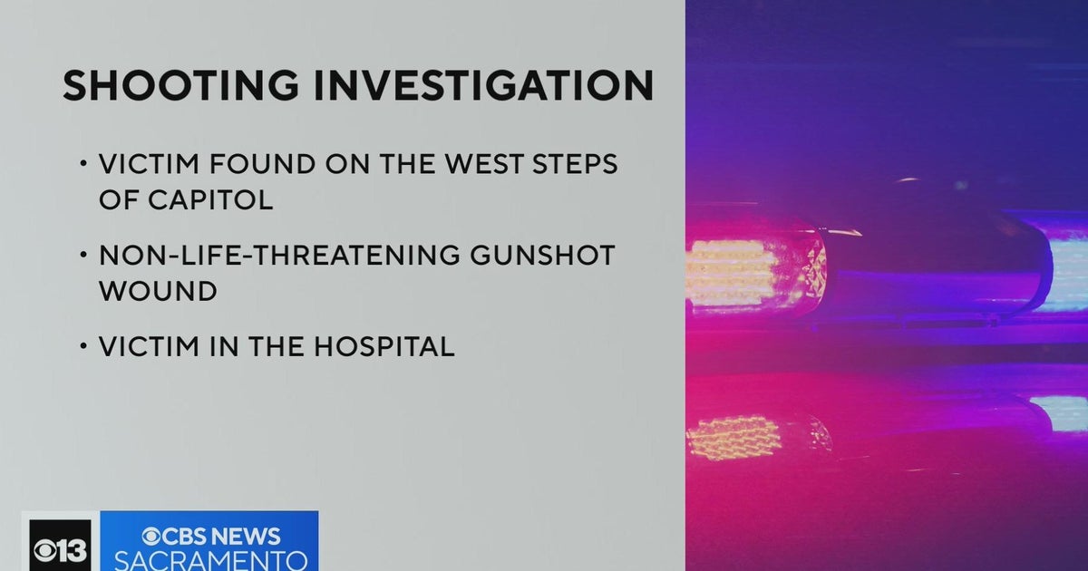 Shooting victim found near California State Capitol building early Monday morning