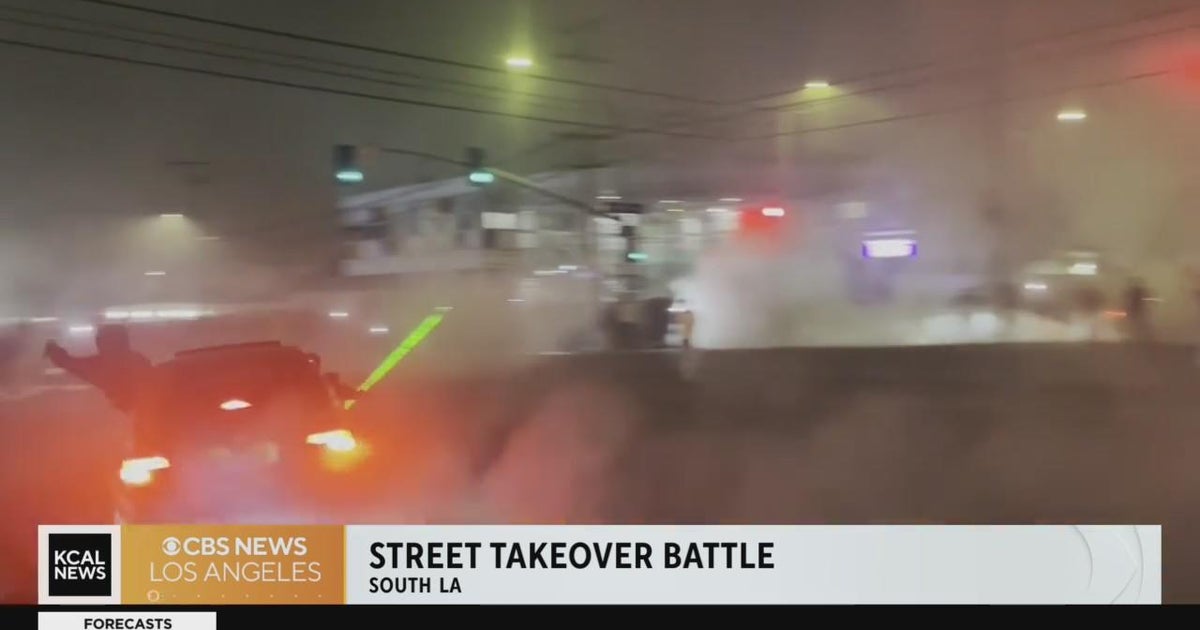 Task force arrests 'street takeover' suspects overnight CBS Los Angeles