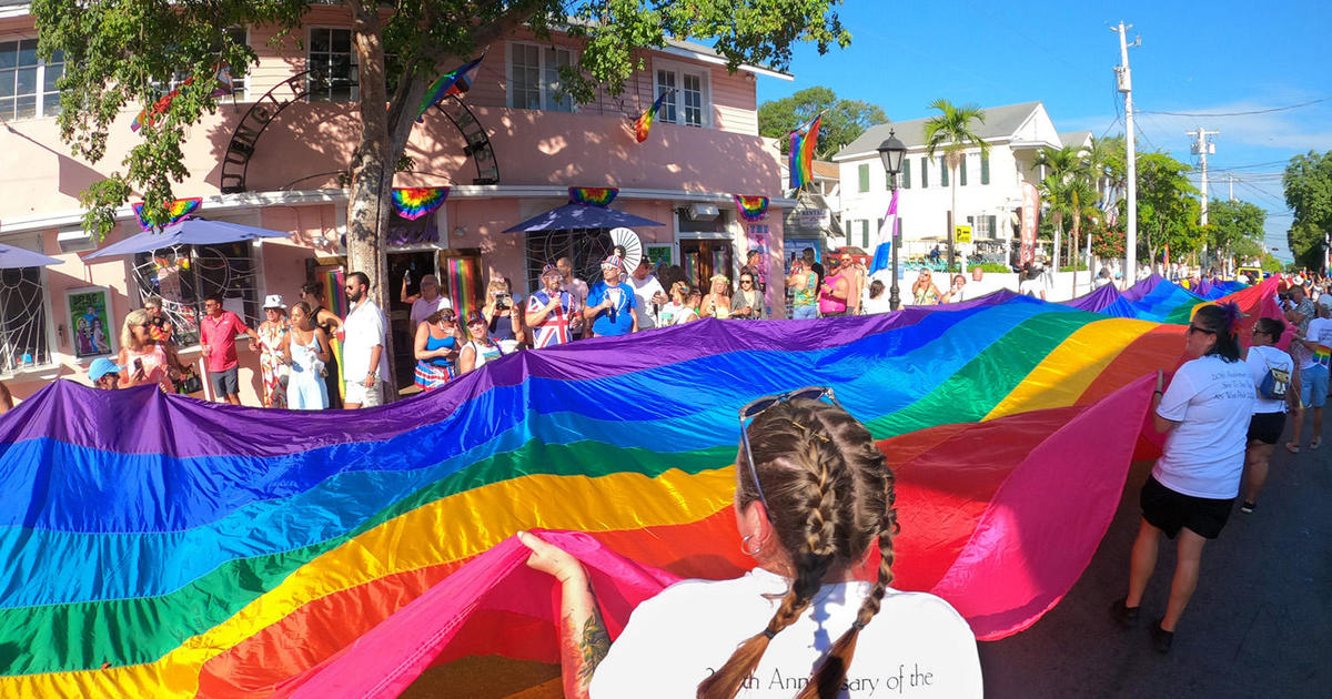 Key West Pride celebrated 1.25milelong Rainbow Flag's 20th