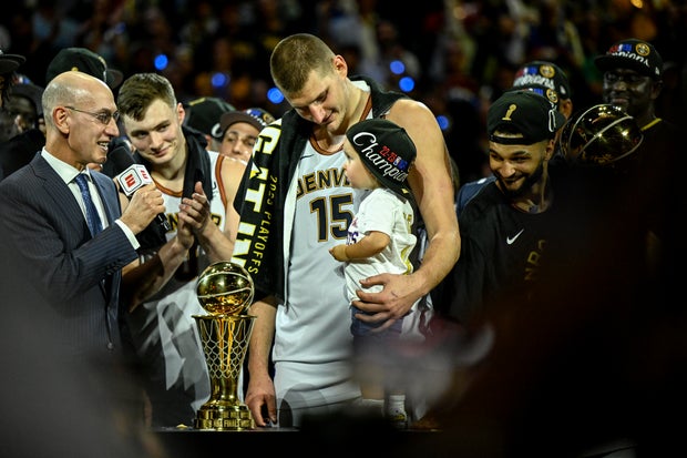 DENVER NUGGETS VS MIAMI HEAT, NBA PLAYOFFS 