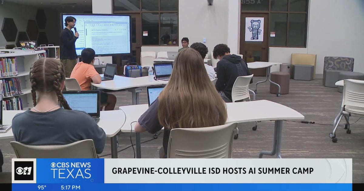 Future Studies GrapevineColleyville ISD hosts AI summer camp CBS Texas