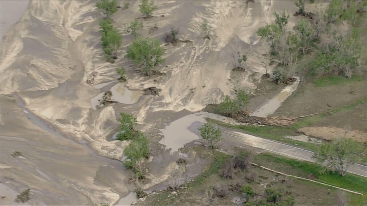 Several roads in Adams County closed due to flooding, damage - CBS Colorado