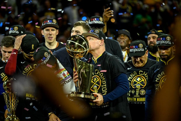 DENVER NUGGETS VS MIAMI HEAT, NBA PLAYOFFS 