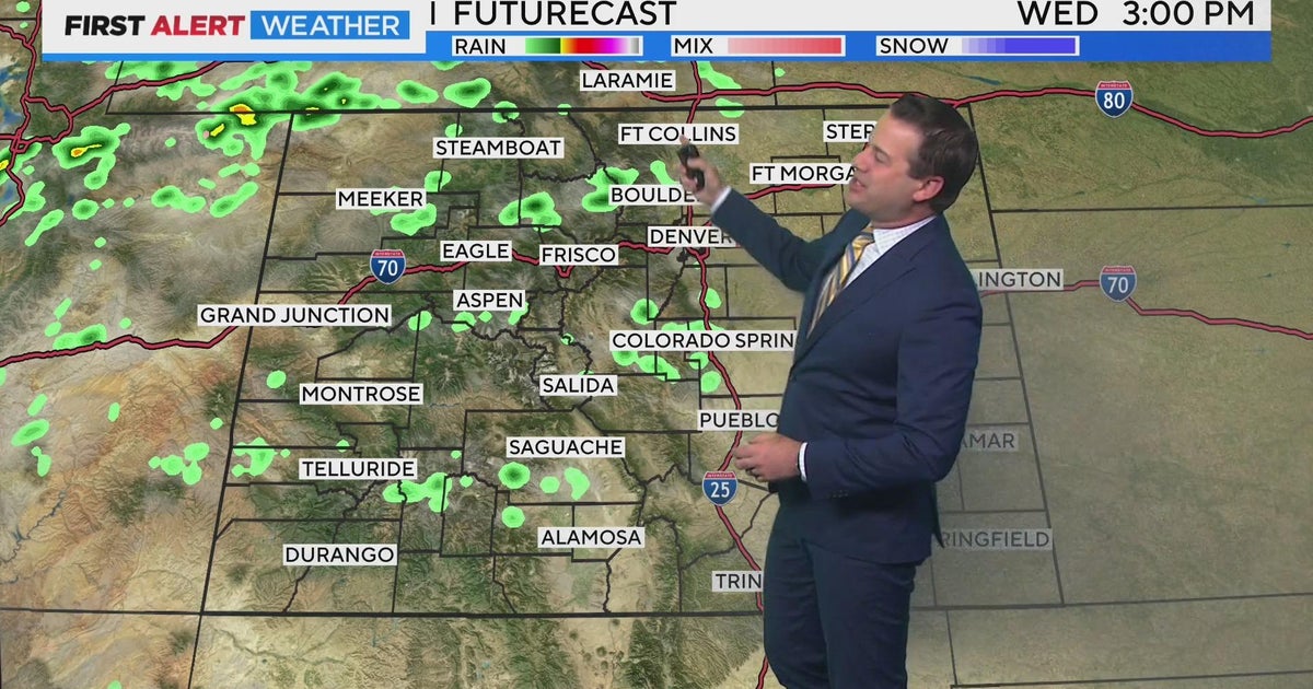 More rain on the way to end the week - CBS Colorado