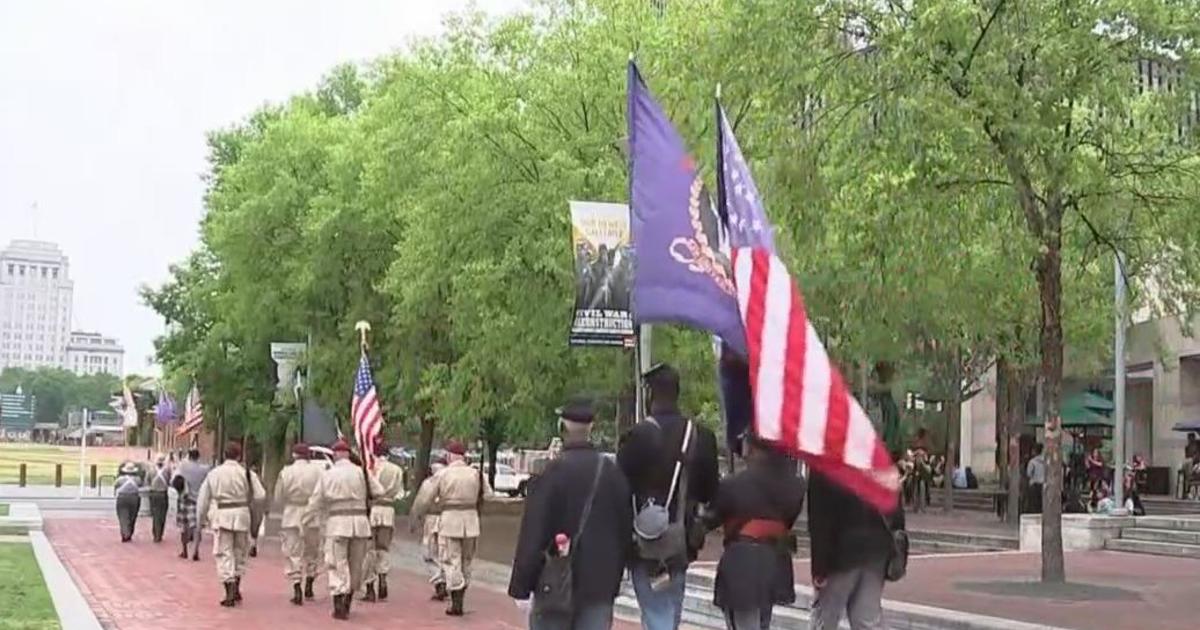 American flag and U.S. Army honored for Flag Day In Philadelphia - CBS ...