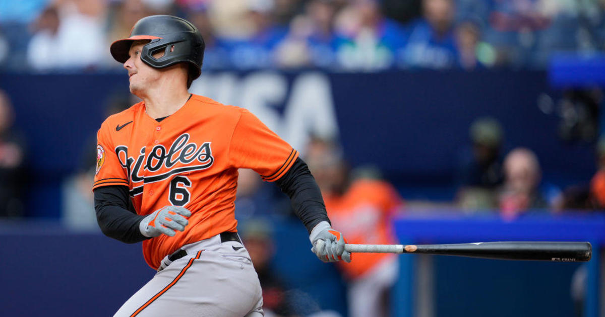 Ryan Mountcastle out of Orioles' lineup