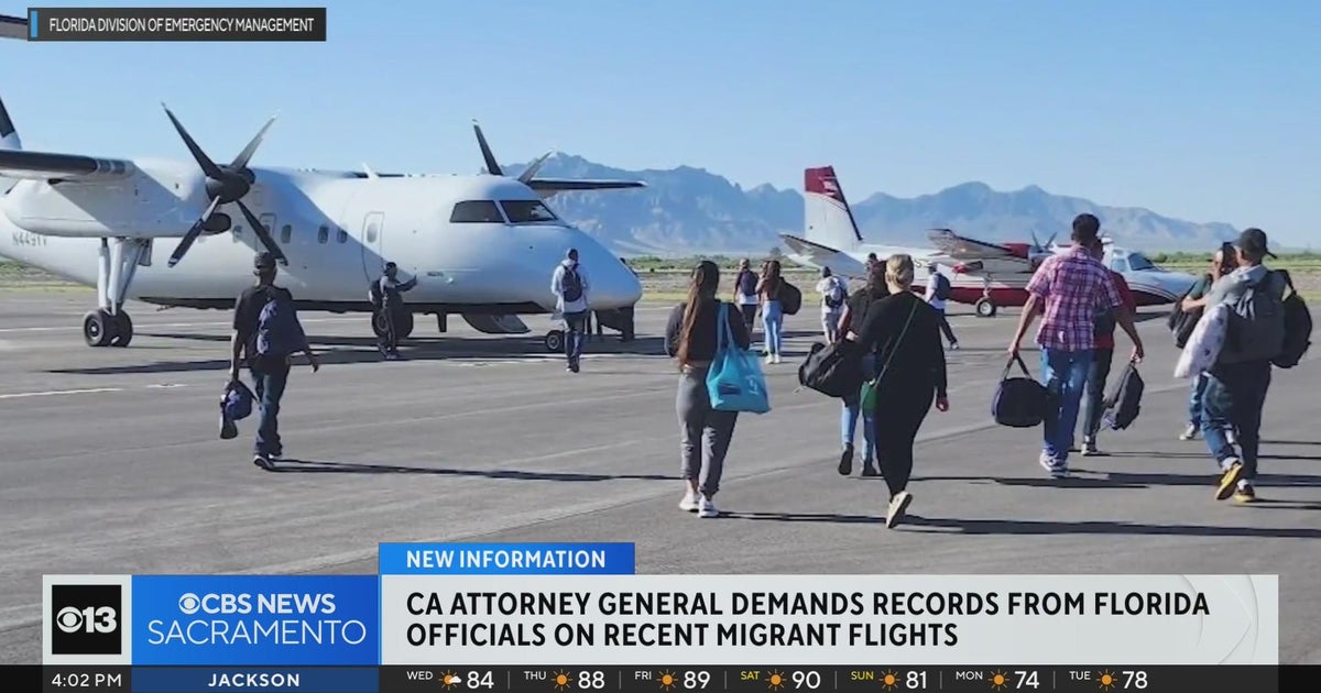 California Attorney General demands Florida records on recent migrant flights