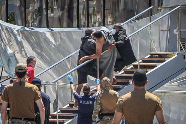 GREECE-EUROPE-MIGRANTS-ACCIDENT