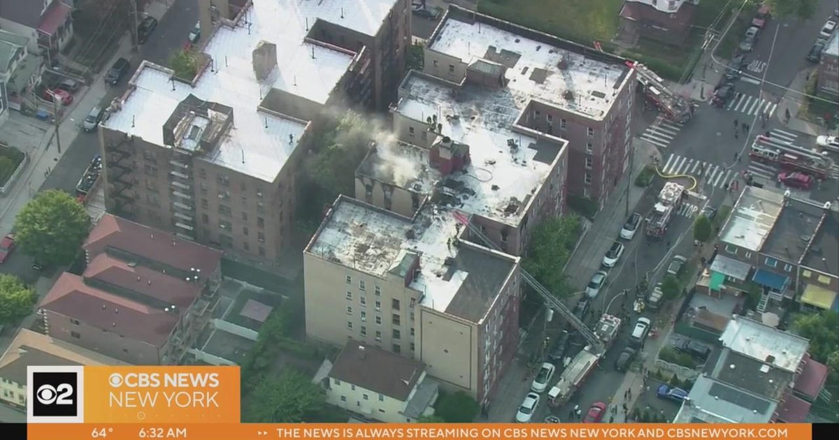 FDNY battles 3-alarm blaze in the Bronx - CBS New York