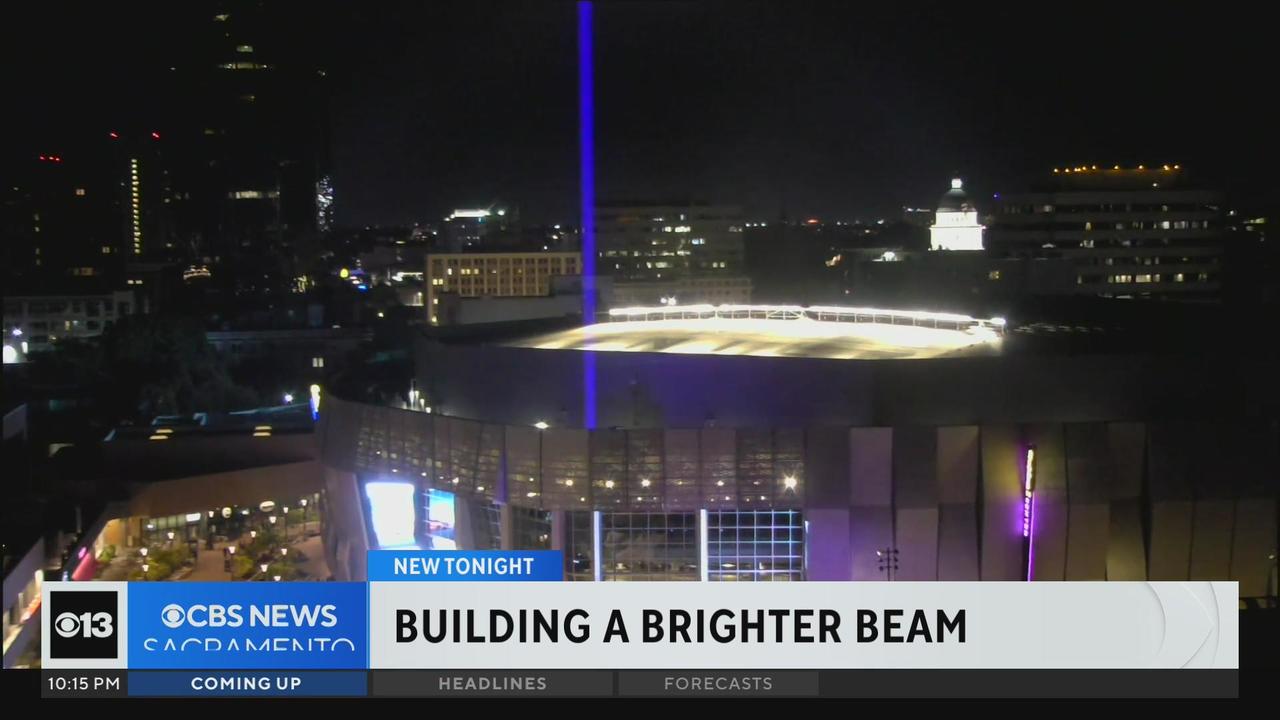 What we know about the laser beam at Golden 1 Center - CBS Sacramento