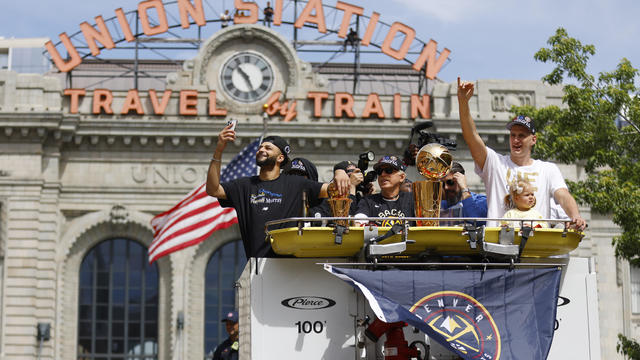 CHAMPIANS or CHAMPIONS? Denver Nuggets NBA Championship hats appear to have  misspelling - CBS Colorado