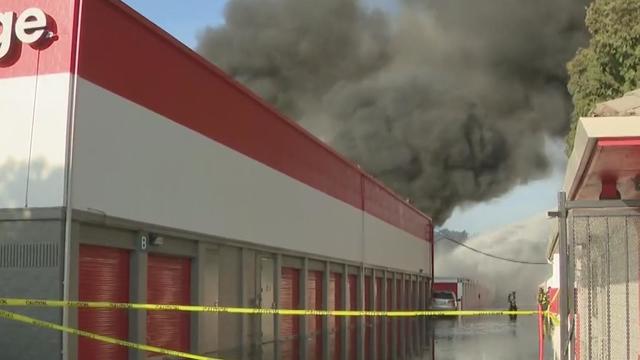 San Jose commercial structure fire 