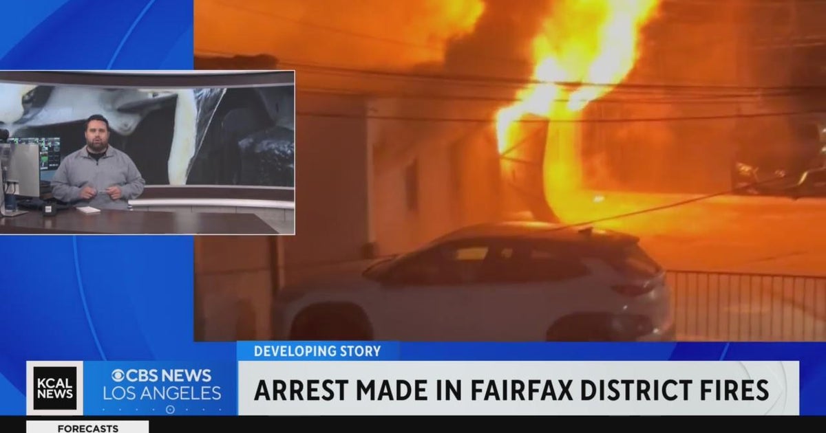 Los Angeles police arrest Fairfax arson suspect - CBS Los Angeles