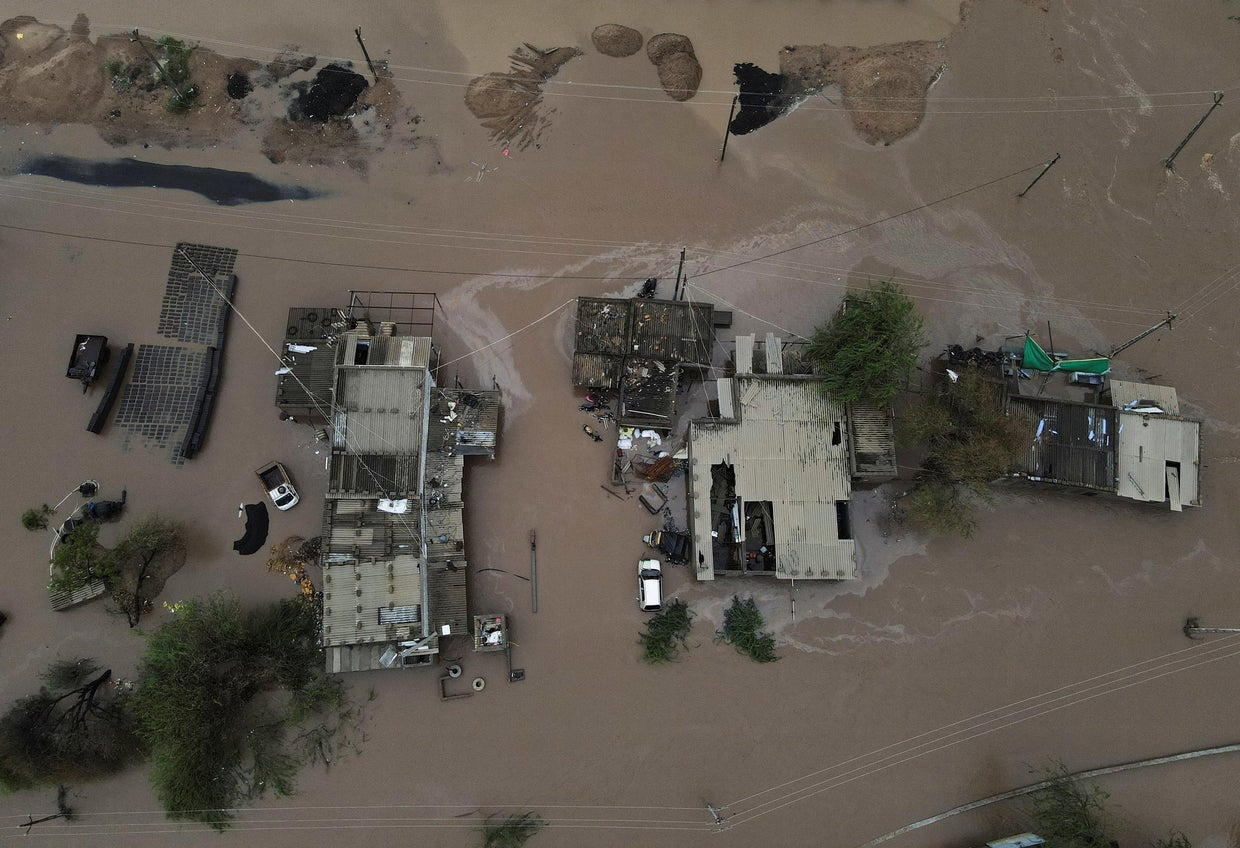 Aftermath of Cyclone Biparjoy, in the western state of Gujarat 