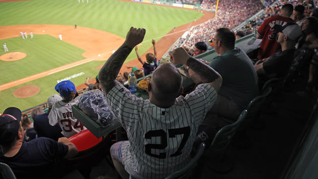 A general stadium view during the game between the New York Yankees and the Boston Red Sox at Fenway Park on Friday, June 16, 2023 in Boston, Massachusetts. 