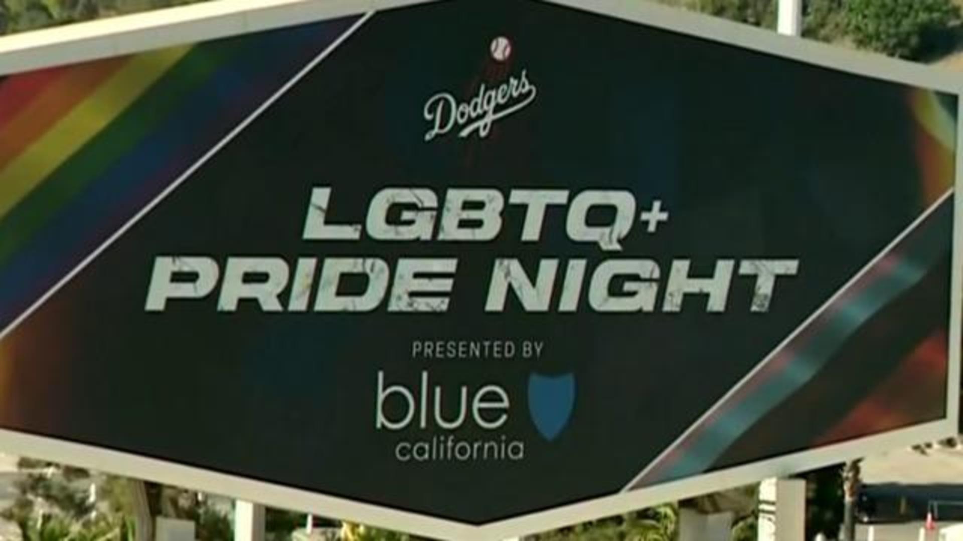 Pride Night celebrates LGBTQ community at Dodger Stadium despite thousands  protesting outside - ABC7 Los Angeles