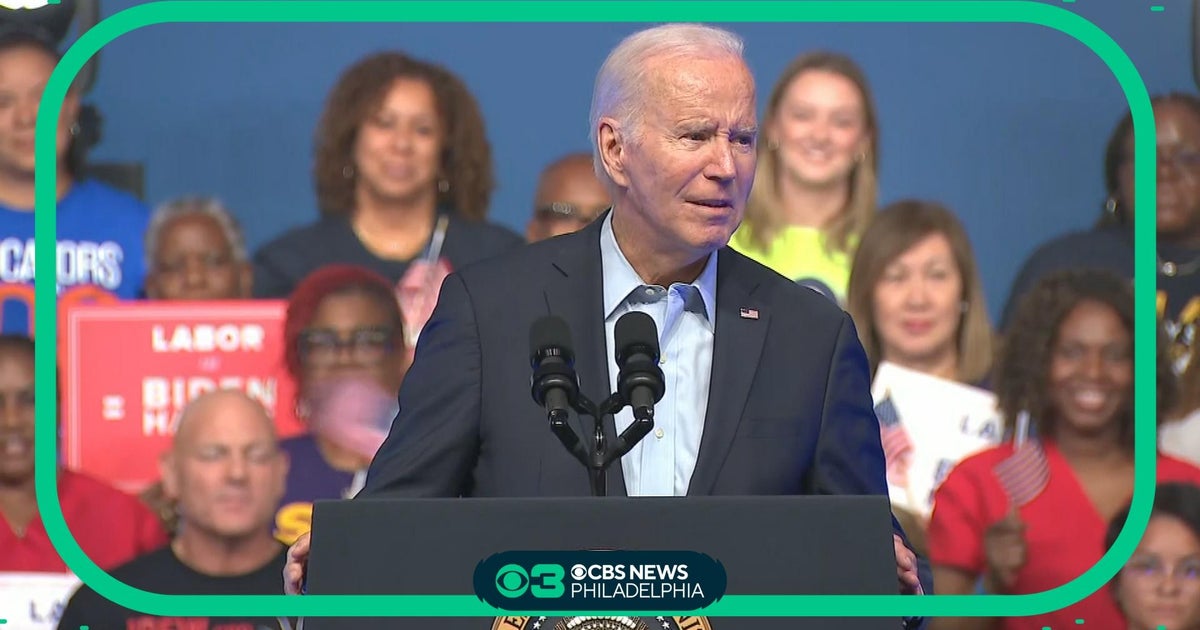 President Biden's 2024 reelection rally in Philadelphia - CBS Philadelphia