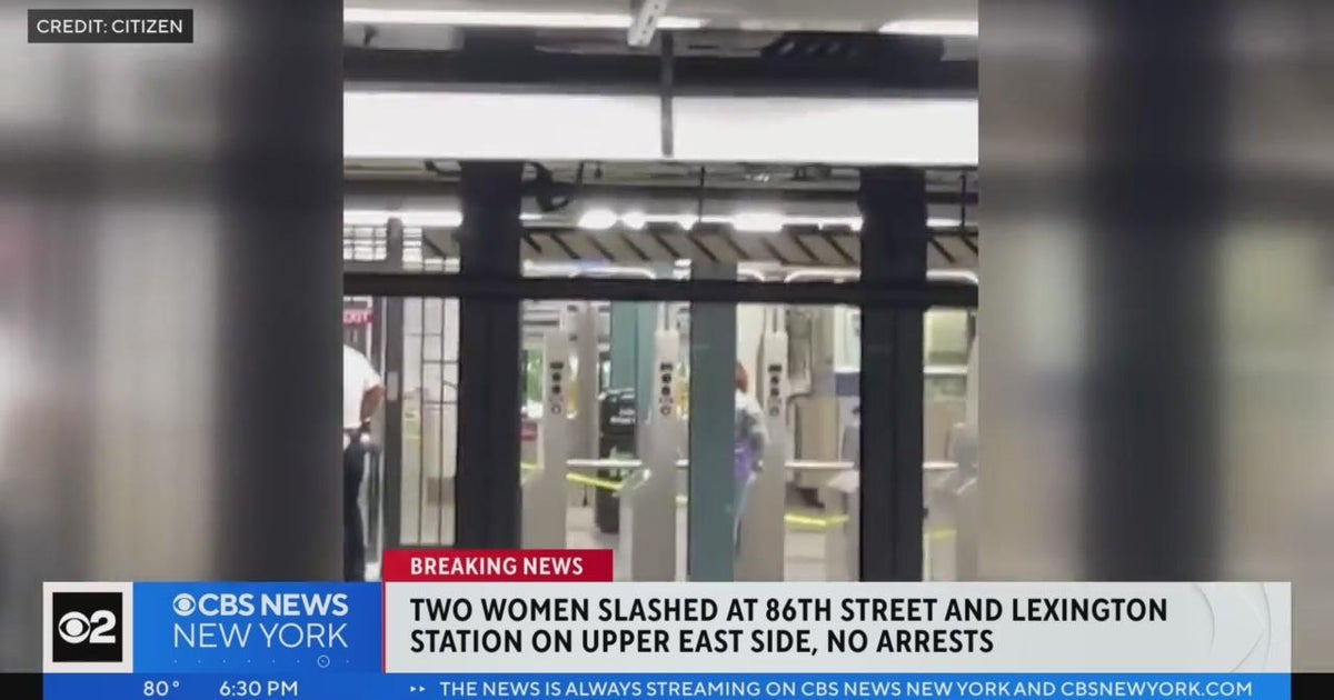Sources: 2 women slashed at Upper East Side subway station - CBS New York