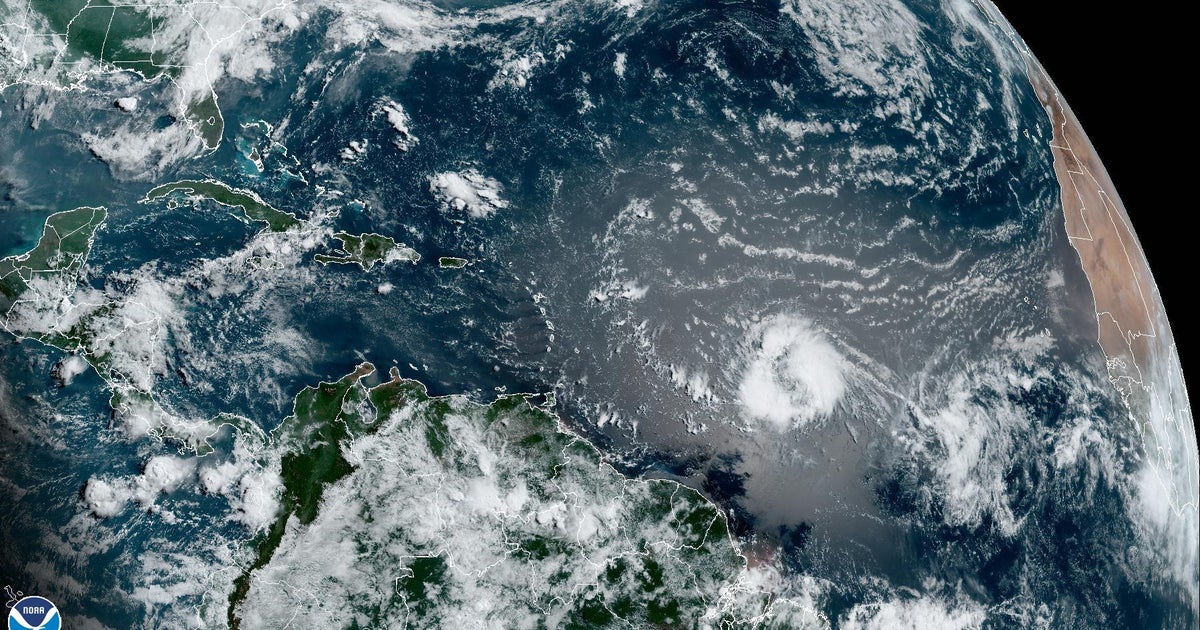 Tropical Storm Brett is strengthening slightly, but is no longer predicted to be a hurricane Tropical Storm Brett is strengthening slightly, but is no longer predicted to be a hurricane