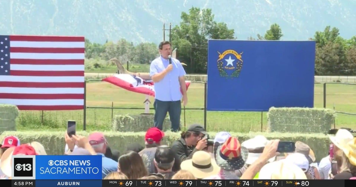 Florida Gov. DeSantis holds fundraiser in Sacramento