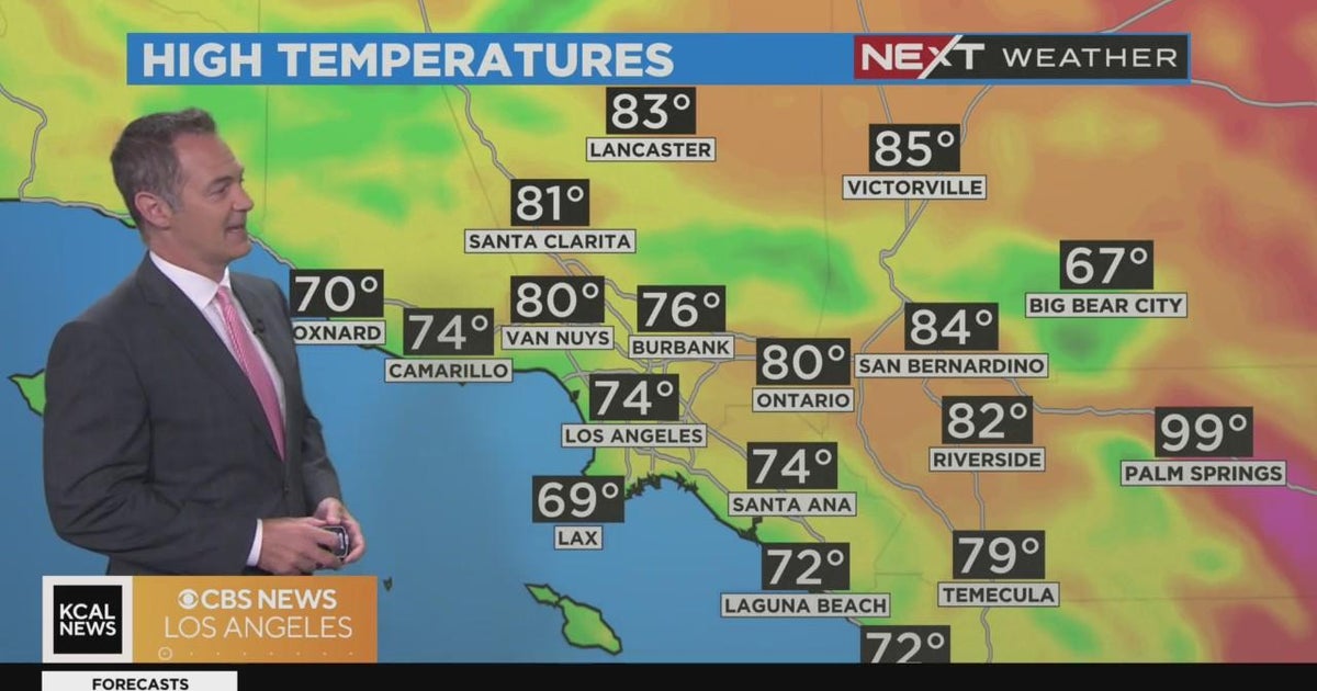Weather forecast for Tuesday, June 20 - CBS Los Angeles