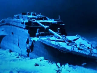 titanic after sinking