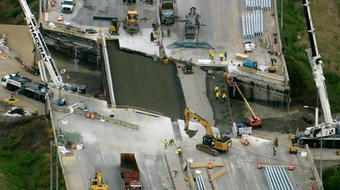 Damaged section of Interstate 95 to partially reopen following bridge collapse 