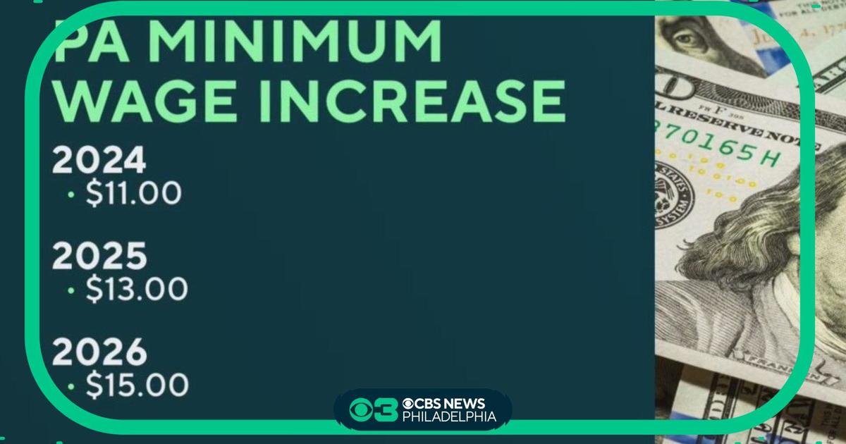 Pa. House approves measure that would raise minimum wage to 15 by 2026